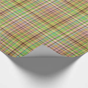 Schokoladenpasten, Kariert, 4-Geschenkpapier Geschenkpapier
