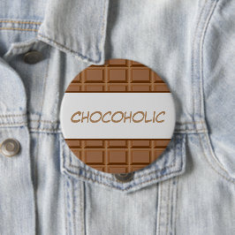 Schokoladenplatte gemustert button