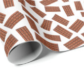 Schokoladenriegel Geschenkpapier (Rolleneckpunkt)