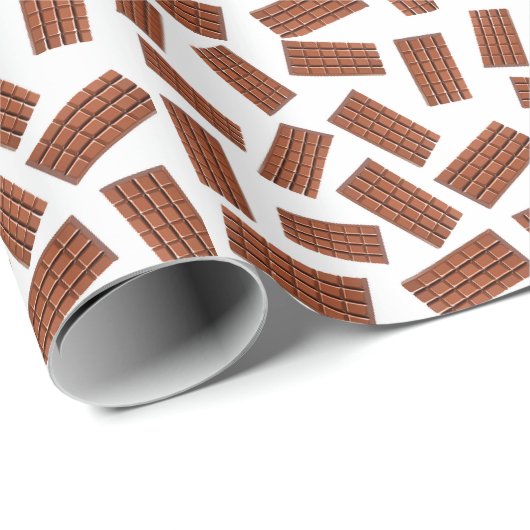 Schokoladenriegel Geschenkpapier (Rolleneckpunkt)