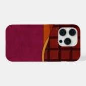 Schokoladenriegel iPhone Hülle (Rückseite (Horizontal))