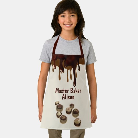 Schokoladenschokolade, Master Baker Kids Schürze (Insitu)