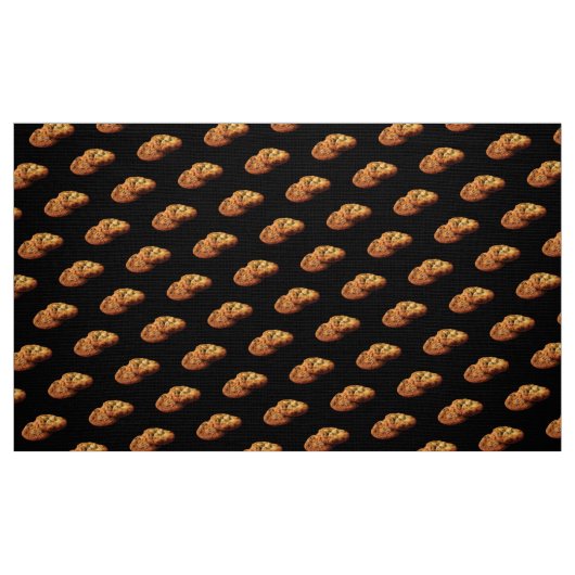 Schokoladensplitter-Plätzchen-Gewebe Stoff (Fat Quarter (45,7 x 55,9 cm))