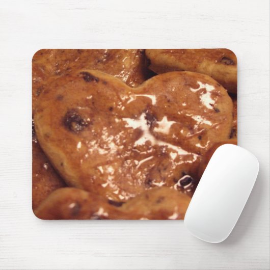 Schokoladensplitter-Plätzchen Mousepad (Mit Mouse)