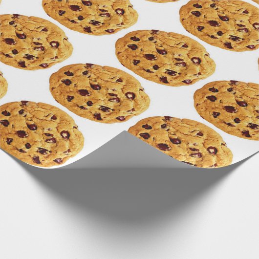Schokoladensplitter-Plätzchen-Packpapier Geschenkpapier (Ecke)