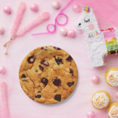 Schokoladensplitter-Plätzchen Pappteller (Party)