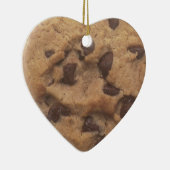 Schokoladensplitter-Plätzchen-Verzierungen Keramikornament (Rechts)