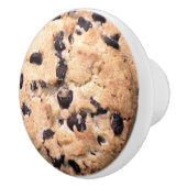 Schokoladensplitter-Plätzchennahaufnahme Keramikknauf (Rechts)