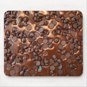 Schokoladensplitter-Schokoladenkuchen Mousepad