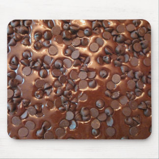 Schokoladensplitter-Schokoladenkuchen Mousepad