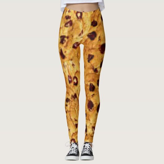 Schokoladensplitterplätzchen Leggings (Vorderseite)