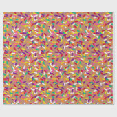 Schokoladensprinklen Geschenkpapier (Flach)