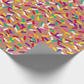 Schokoladensprinklen Geschenkpapier (Ecke)