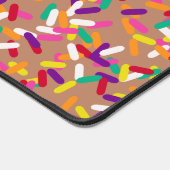 Schokoladensprinklen Schreibtischunterlage (Ecke)
