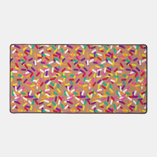 Schokoladensprinklen Schreibtischunterlage (Vorderseite)