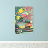 Schokoladensprinkles Leinwanddruck (Insitu (Holzboden))