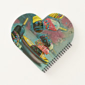 Schokoladensprinkles Notizblock (Rückseite)