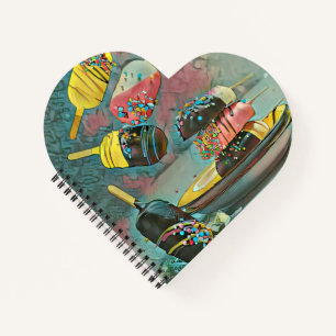 Schokoladensprinkles Notizblock