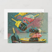 Schokoladensprinkles Postkarte (Vorne/Hinten)