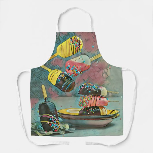 Schokoladensprinkles Schürze (Vorderseite)