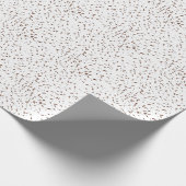 Schokoladensprinkmuster Geschenkpapier (Ecke)