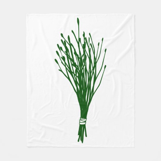 Schokoladenstraße Fleecedecke (Vorderseite)