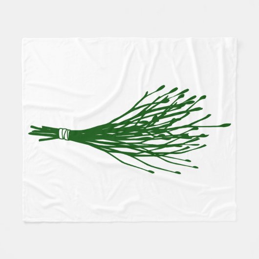 Schokoladenstraße Fleecedecke (Vorderseite (Horizontal))