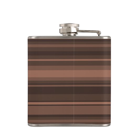 Schokoladenstreifen Flachmann (Rückseite)