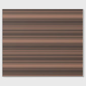 Schokoladenstreifen Geschenkpapier (Flach)