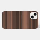 Schokoladenstreifen iPhone Hülle (Rückseite (Horizontal))