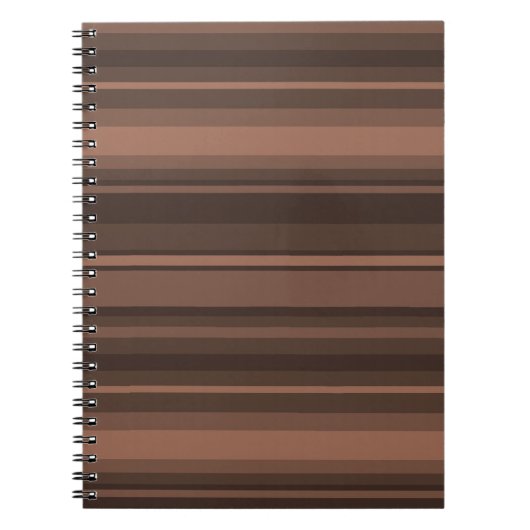 Schokoladenstreifen Notizblock (Vorderseite)
