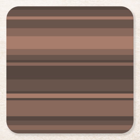 Schokoladenstreifen Rechteckiger Pappuntersetzer (Vorderseite)