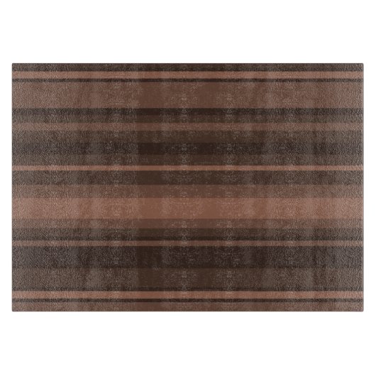 Schokoladenstreifen Schneidebrett (Vorderseite)