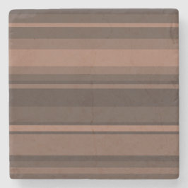 Schokoladenstreifen Steinuntersetzer