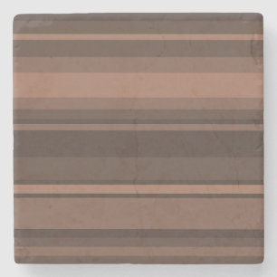 Schokoladenstreifen Steinuntersetzer