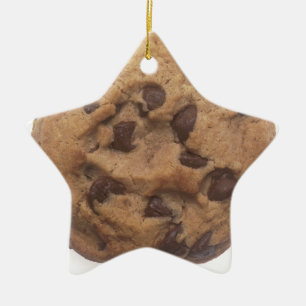 Schokoladenstückchen-Keks- Keramikornament
