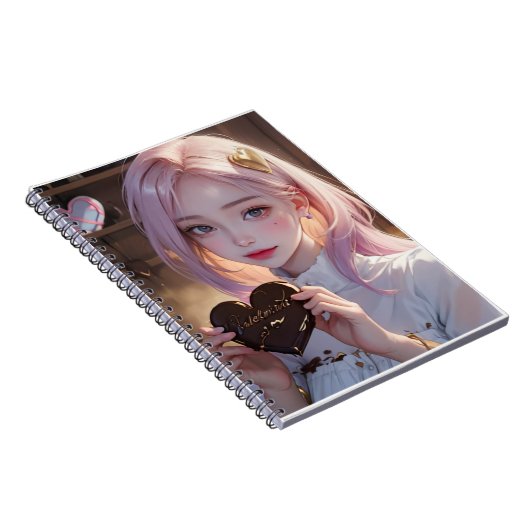 Schokoladenstuhl Notizblock (Rechte Seite)