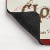 Schokoladensucht Mousepad (Ecke)