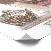 Schokoladensuppe Poster (Ecke)