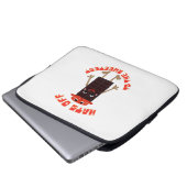 Schokoladentag Design Laptopschutzhülle (Vorne Knopf)