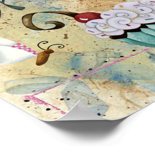 Schokoladentraum. 8x10 poster (Ecke)