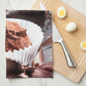 Schokoladentrüffeln Küchentuch (Viertel Falte)