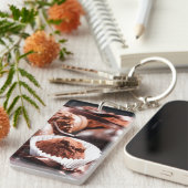 Schokoladentrüffeln Schlüsselanhänger (Vorderseite rechts)