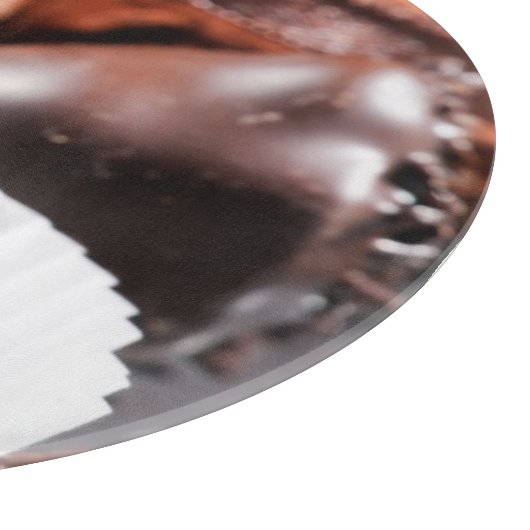 Schokoladentrüffeln Schneidebrett (Ecke)