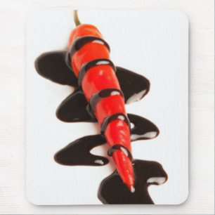 Schokoladenüberzogene Jalapeno-Pfeffer-Mauspad Mousepad