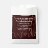 Schokoladenverpackungspapier Geschenktütchen (Vorderseite)