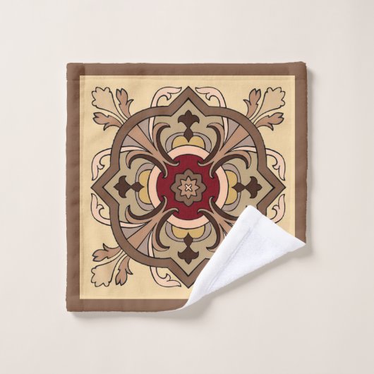 Schokoladenwein Waschlappen (Waschlappen)