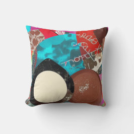 Schokoladenwürfel Kissen