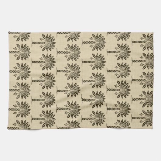 Schokoladenwürfelpalme Handtuch (Horizontal)