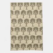 Schokoladenwürfelpalme Handtuch (Vertikal)